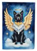 Schipperke My Angel Garden Flag Mailbox Flag Decorative Yard Flag Banner Outside Patio Artwork Yard Flower Beds, Garden Size, Multicolor