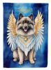 Keeshond My Angel Garden Flag Mailbox Flag Decorative Yard Flag Banner Outside Patio Artwork Yard Flower Beds, Garden Size, Multicolor