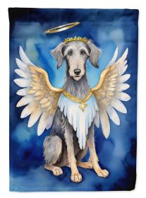 Scottish Deerhound My Angel Garden Flag Mailbox Flag Decorative Yard Flag Banner Outside Patio Artwork Yard Flower Beds, Garden Size, Multicolor