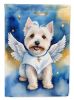 Westie My Angel Garden Flag Mailbox Flag Decorative Yard Flag Banner Outside Patio Artwork Yard Flower Beds, Garden Size, Multicolor