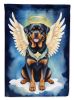 Rottweiler My Angel Garden Flag Mailbox Flag Decorative Yard Flag Banner Outside Patio Artwork Yard Flower Beds, Garden Size, Multicolor