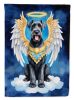 Giant Schnauzer My Angel Garden Flag Mailbox Flag Decorative Yard Flag Banner Outside Patio Artwork Yard Flower Beds, Garden Size, Multicolor