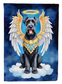 Giant Schnauzer My Angel Garden Flag Mailbox Flag Decorative Yard Flag Banner Outside Patio Artwork Yard Flower Beds, Garden Size, Multicolor