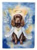 Sussex Spaniel My Angel Garden Flag Mailbox Flag Decorative Yard Flag Banner Outside Patio Artwork Yard Flower Beds, Garden Size, Multicolor