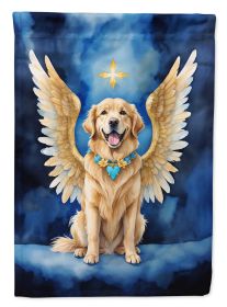 Golden Retriever My Angel Garden Flag Mailbox Flag Decorative Yard Flag Banner Outside Patio Artwork Yard Flower Beds, Garden Size, Multicolor