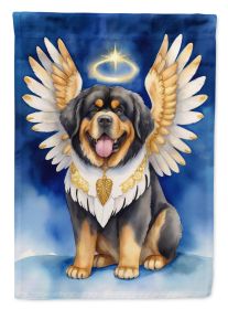 Tibetan Mastiff My Angel Garden Flag Mailbox Flag Decorative Yard Flag Banner Outside Patio Artwork Yard Flower Beds, Garden Size, Multicolor