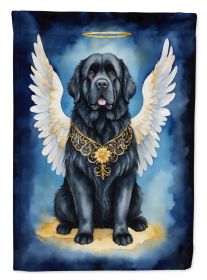 Newfoundland My Angel Garden Flag Mailbox Flag Decorative Yard Flag Banner Outside Patio Artwork Yard Flower Beds, Garden Size, Multicolor