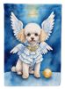 Poodle My Angel Garden Flag Mailbox Flag Decorative Yard Flag Banner Outside Patio Artwork Yard Flower Beds, Garden Size, Multicolor