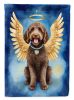 Labradoodle My Angel Garden Flag Mailbox Flag Decorative Yard Flag Banner Outside Patio Artwork Yard Flower Beds, Garden Size, Multicolor