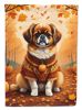 Tibetan Spaniel Fall Garden Flag Mailbox Flag Decorative Yard Flag Banner Outside Patio Artwork Yard Flower Beds, Garden Size, Multicolor