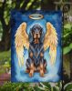 Gordon Setter My Angel Garden Flag Mailbox Flag Decorative Yard Flag Banner Outside Patio Artwork Yard Flower Beds, Garden Size, Multicolor