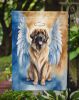 Leonberger My Angel Garden Flag Mailbox Flag Decorative Yard Flag Banner Outside Patio Artwork Yard Flower Beds, Garden Size, Multicolor