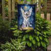 Great Pyrenees My Angel Garden Flag Mailbox Flag Decorative Yard Flag Banner Outside Patio Artwork Yard Flower Beds, Garden Size, Multicolor
