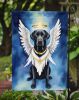 Black Labrador Retriever My Angel Garden Flag Mailbox Flag Decorative Yard Flag Banner Outside Patio Artwork Yard Flower Beds, Garden Size, Multicolor