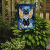 Schipperke My Angel Garden Flag Mailbox Flag Decorative Yard Flag Banner Outside Patio Artwork Yard Flower Beds, Garden Size, Multicolor