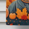 Weimaraner Fall House Flag Large Porch Sleeve Pole Decorative Outside Yard Banner Artwork Wall Hanging, Polyester, House Size, Multicolor