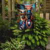 All American Belgian Tervuren Garden Flag Mailbox Flag Decorative Yard Flag Banner Outside Patio Artwork Yard Flower Beds, Garden Size, Multicolor