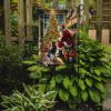 Lancashire Heeler and Santa Claus Garden Flag Mailbox Flag Decorative Yard Flag Banner Outside Patio Artwork Yard Flower Beds, Garden Size, Multicolor