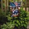 All American Papillon Garden Flag Mailbox Flag Decorative Yard Flag Banner Outside Patio Artwork Yard Flower Beds, Garden Size, Multicolor