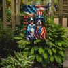 All American Greater Swiss Mountain Dog Garden Flag Mailbox Flag Decorative Yard Flag Banner Outside Patio Artwork Yard Flower Beds, Garden Size