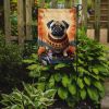 Fawn Pug Fall Garden Flag Mailbox Flag Decorative Yard Flag Banner Outside Patio Artwork Yard Flower Beds, Garden Size, Multicolor