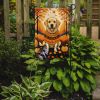 Yellow Labrador Retriever Fall Garden Flag Mailbox Flag Decorative Yard Flag Banner Outside Patio Artwork Yard Flower Beds, Garden Size, Multicolor