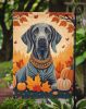 Weimaraner Fall Garden Flag Mailbox Flag Decorative Yard Flag Banner Outside Patio Artwork Yard Flower Beds, Garden Size, Multicolor