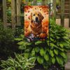 Golden Retriever Fall Garden Flag Mailbox Flag Decorative Yard Flag Banner Outside Patio Artwork Yard Flower Beds, Garden Size, Multicolor