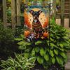 Miniature Pinscher Fall Garden Flag Mailbox Flag Decorative Yard Flag Banner Outside Patio Artwork Yard Flower Beds, Garden Size, Multicolor