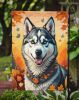 Siberian Husky Fall Garden Flag Mailbox Flag Decorative Yard Flag Banner Outside Patio Artwork Yard Flower Beds, Garden Size, Multicolor