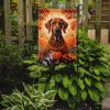 Rhodesian Ridgeback Fall Garden Flag Mailbox Flag Decorative Yard Flag Banner Outside Patio Artwork Yard Flower Beds, Garden Size, Multicolor