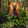 Cairn Terrier Fall Garden Flag Mailbox Flag Decorative Yard Flag Banner Outside Patio Artwork Yard Flower Beds, Garden Size, Multicolor