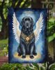 Newfoundland My Angel Garden Flag Mailbox Flag Decorative Yard Flag Banner Outside Patio Artwork Yard Flower Beds, Garden Size, Multicolor
