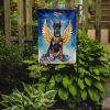 Manchester Terrier My Angel Garden Flag Mailbox Flag Decorative Yard Flag Banner Outside Patio Artwork Yard Flower Beds, Garden Size, Multicolor