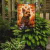 Norwich Terrier Fall Garden Flag Mailbox Flag Decorative Yard Flag Banner Outside Patio Artwork Yard Flower Beds, Garden Size, Multicolor