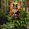 Collie Fall Garden Flag Mailbox Flag Decorative Yard Flag Banner Outside Patio Artwork Yard Flower Beds, Garden Size, Multicolor