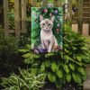 Thai Lilac Cat By the Christmas Tree Garden Flag Mailbox Flag Decorative Yard Flag Banner Outside Patio Artwork Yard Flower Beds, Garden Size