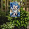 Westie My Angel Garden Flag Mailbox Flag Decorative Yard Flag Banner Outside Patio Artwork Yard Flower Beds, Garden Size, Multicolor