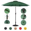 10 ft Outdoor Patio sun Table tilt Umbrella Parasol canopy shade for garden/parasol de plage design