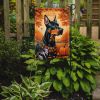 Doberman Pinscher Fall Garden Flag Mailbox Flag Decorative Yard Flag Banner Outside Patio Artwork Yard Flower Beds, Garden Size, Multicolor