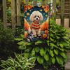 Poodle Fall Garden Flag Mailbox Flag Decorative Yard Flag Banner Outside Patio Artwork Yard Flower Beds, Garden Size, Multicolor