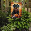 Rottweiler Fall Garden Flag Mailbox Flag Decorative Yard Flag Banner Outside Patio Artwork Yard Flower Beds, Garden Size, Multicolor