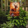 Red Miniature Pinscher Fall Garden Flag Mailbox Flag Decorative Yard Flag Banner Outside Patio Artwork Yard Flower Beds, Garden Size, Multicolor