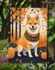 Shiba Inu Fall Garden Flag Mailbox Flag Decorative Yard Flag Banner Outside Patio Artwork Yard Flower Beds, Garden Size, Multicolor