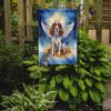 Welsh Springer Spaniel My Angel Garden Flag Mailbox Flag Decorative Yard Flag Banner Outside Patio Artwork Yard Flower Beds, Garden Size, Multicolor