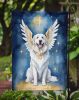 Great Pyrenees My Angel Garden Flag Mailbox Flag Decorative Yard Flag Banner Outside Patio Artwork Yard Flower Beds, Garden Size, Multicolor