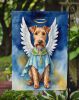 Irish Terrier My Angel Garden Flag Mailbox Flag Decorative Yard Flag Banner Outside Patio Artwork Yard Flower Beds, Garden Size, Multicolor