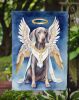 Weimaraner My Angel Garden Flag Mailbox Flag Decorative Yard Flag Banner Outside Patio Artwork Yard Flower Beds, Garden Size, Multicolor