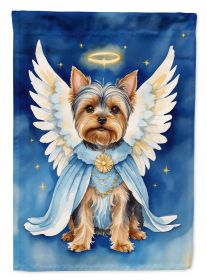 Yorkshire Terrier My Angel Garden Flag Mailbox Flag Decorative Yard Flag Banner Outside Patio Artwork Yard Flower Beds, Garden Size, Multicolor (Default: Default)