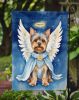 Yorkshire Terrier My Angel Garden Flag Mailbox Flag Decorative Yard Flag Banner Outside Patio Artwork Yard Flower Beds, Garden Size, Multicolor